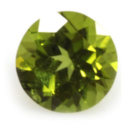 Natural 3.78ctw Peridot Round 10X10 3.78ctw