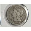 Image 1 : 1866 3 cent NICKEL