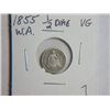 Image 3 : 1855 1/2 DIME