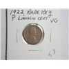 Image 2 : 1922 P LINCOLN CENT