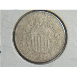 1868 SHIELD NICKEL