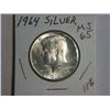 Image 2 : 1964 KENNEDY 1/2 DOLLAR