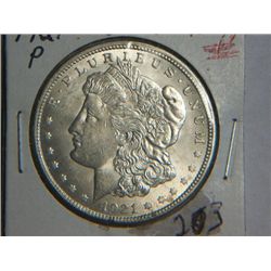 1921 P MORGAN DOLLAR