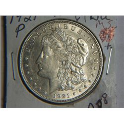 1921 P MORGAN DOLLAR