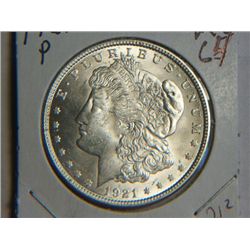 1921 P MORGAN DOLLAR