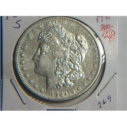 1884 S MORGAN DOLLAR