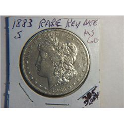 1883-S MORGAN DOLLAR