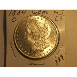 1884-O MORGAN DOLLAR