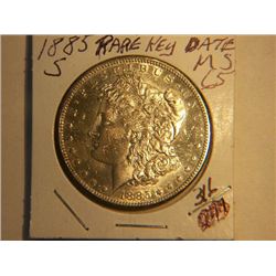 1885-S MORGAN DOLLAR