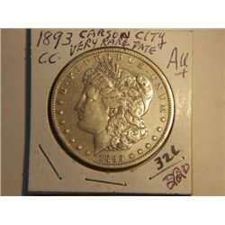 1893-CC MORGAN DOLLAR