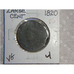 1820 LARGE CENT