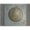 Image 1 : 1877-S SITTING LIBERTY 1/2 DOLLAR