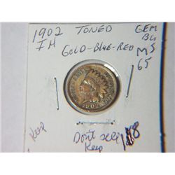 1902 INDIAN HEAD CENT