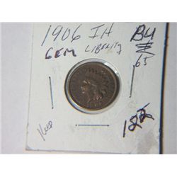 1906 INDIAN HEAD CENT