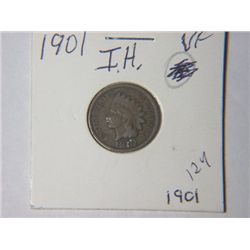 1901 INDIAN HEAD CENT