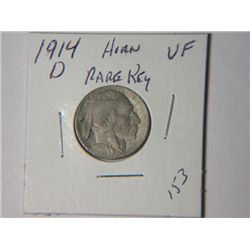 1914-D BUFFALO NICKLE