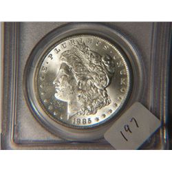 1885-O MORGAN DOLLAR