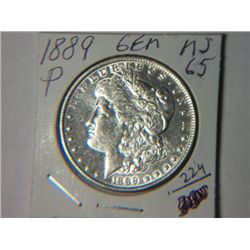 1889-P MORGAN DOLLAR