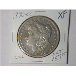 1890-CC MORGAN DOLLAR