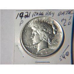 1921-P PEACE DOLLAR