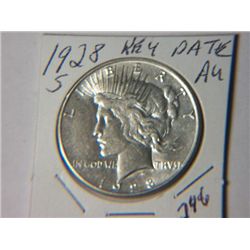 1928-S PEACE DOLLAR