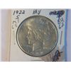 Image 1 : 1922-D PEACE DOLLAR