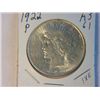 Image 1 : 1922-P PEACE DOLLAR