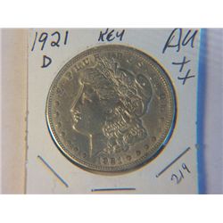 1921-D MORGAN DOLLAR