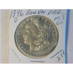 1896-O MORGAN DOLLAR