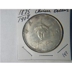 1875-1908 CHINESE DOLLAR