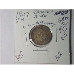 1907 INDIAN HEAD CENT