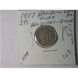 1907 INDIAN HEAD CENT