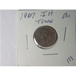 1907 INDIAN HEAD CENT