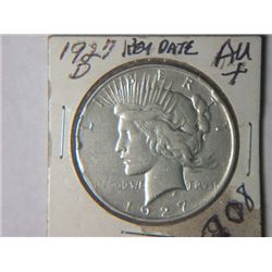 1927 D PEACE DOLLAR