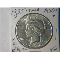 1935 P PEACE DOLLAR