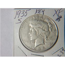 1935 S PEACE DOLLAR