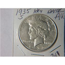 1935 S PEACE DOLLAR