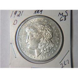 1921 D MORGAN DOLLAR