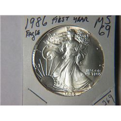 1986 SILVER EAGLE