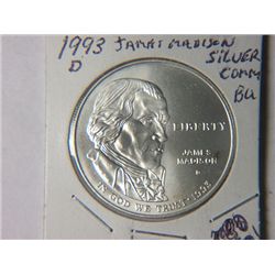 1993 D SILVER JAMES MADISON