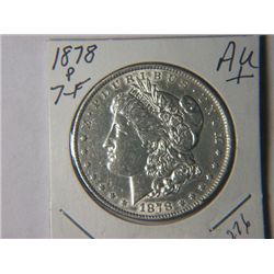 1878 P MORGAN DOLLAR