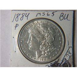 1884 P MORGAN DOLLAR