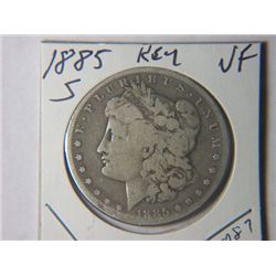 1885 S MORGAN DOLLAR