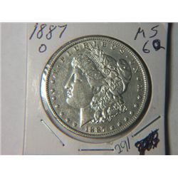 1887 O MORGAN DOLLAR