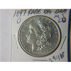 1897 O MORGAN DOLLAR