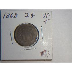 1868 2 CENT