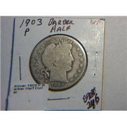 1903 BARBER 1/2 DOLLAR