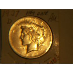 1927-D PEACE DOLLAR