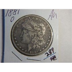 1881-O MORGAN DOLLAR