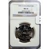 Image 1 : 1992D Columbus half $ PCGS price guide = $510
